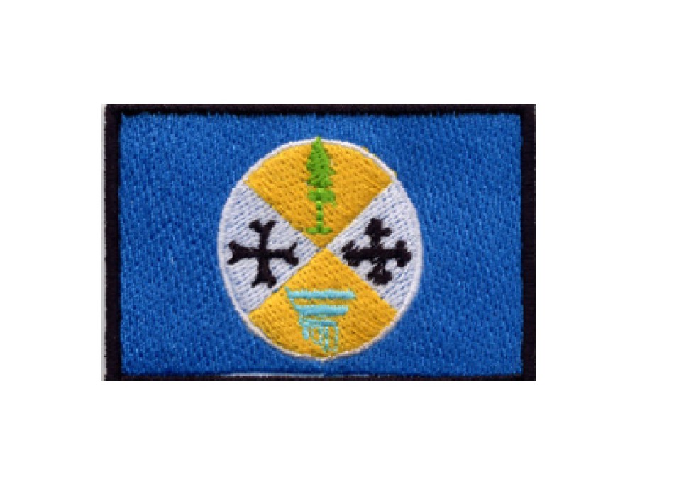 Patch toppa regione Calabria cm 5 x 8 Divisa Militare