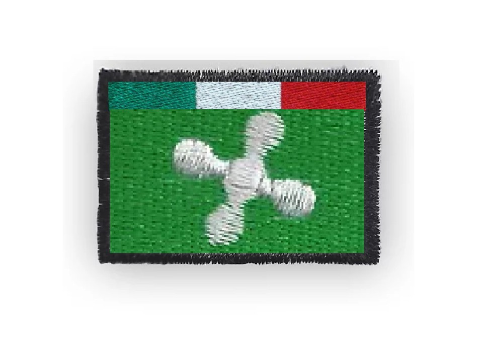 Patch toppa regione Campania cm 5 x 8 Divisa Militare