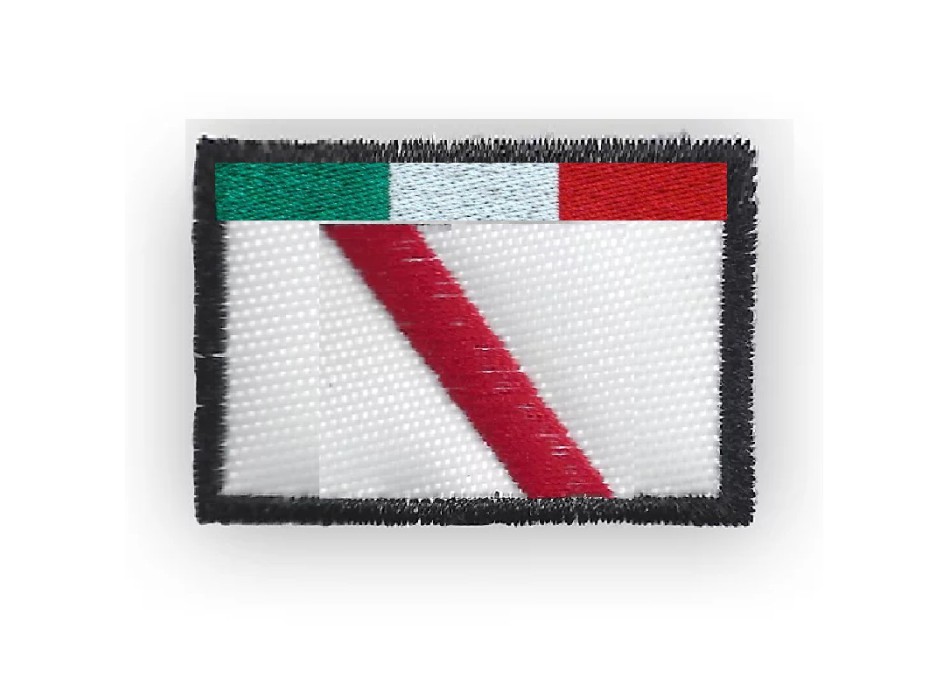 Patch toppa regione Campania con tricolore Divisa Militare