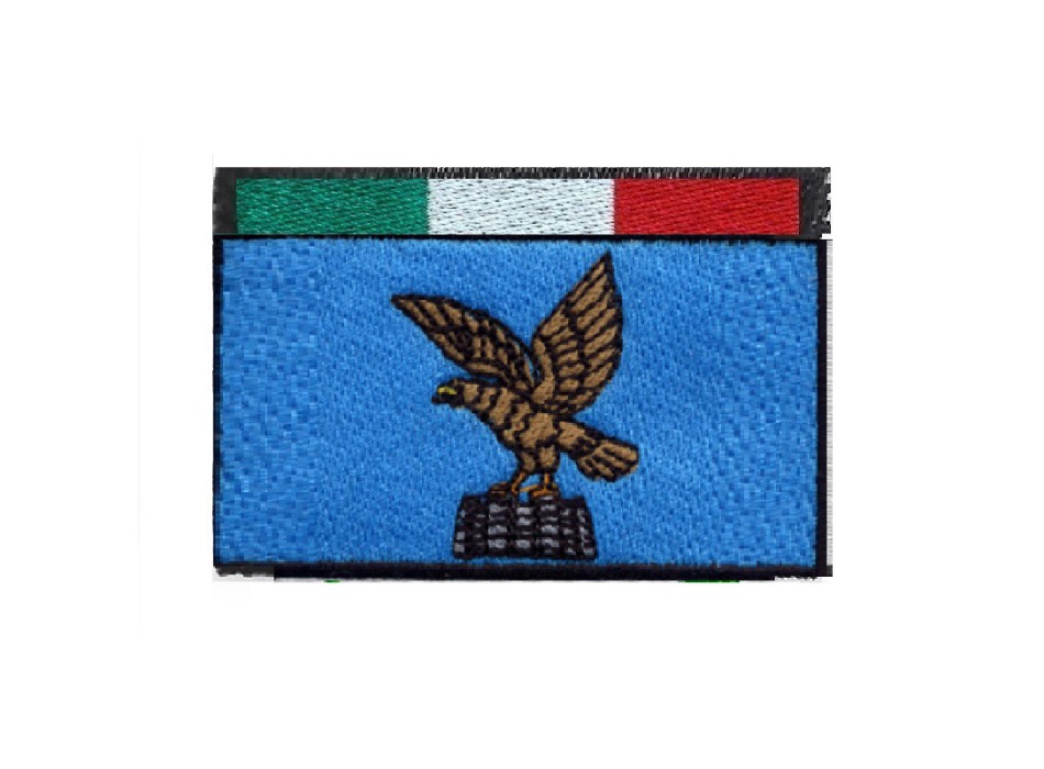 Patch toppa regione Friuli Venezia Giulia con tricolore Divisa Militare