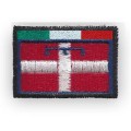 Patch toppa regione Piemonte con tricolore