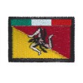 Patch toppa regione Sicilia con tricolore