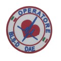 Patch toppa ricamata operatore BLSD DAE