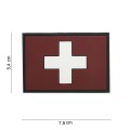 Patch toppa svizzera con effetto 3d