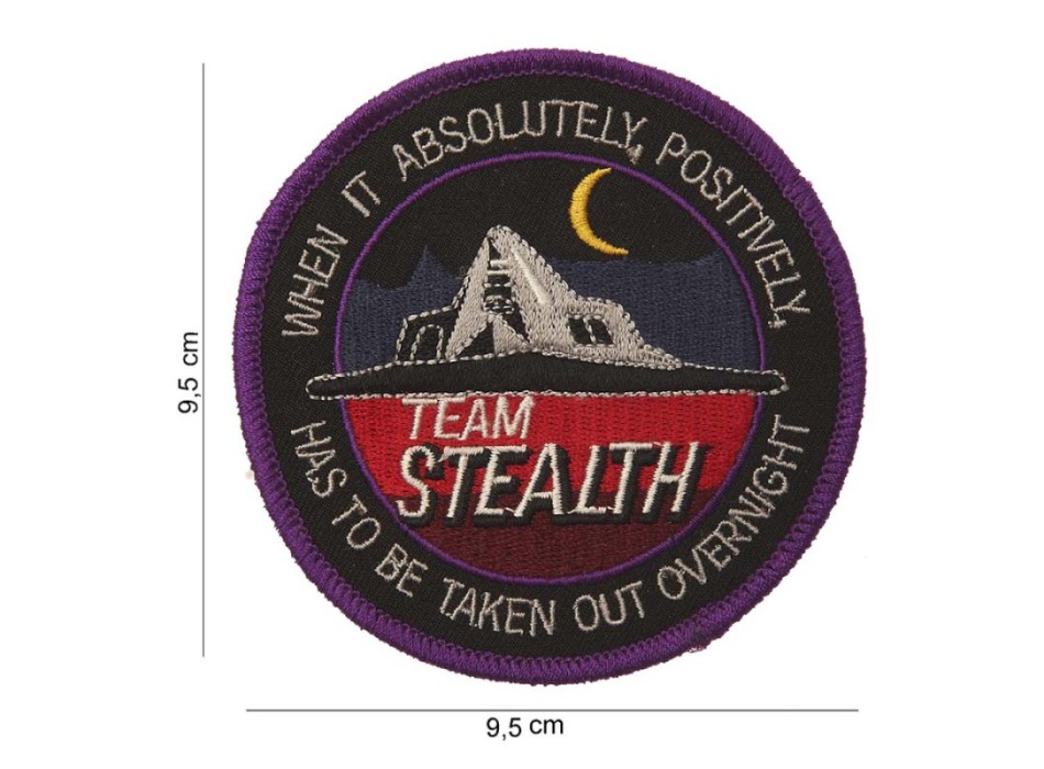 Patch toppa Team Stealth Divisa Militare