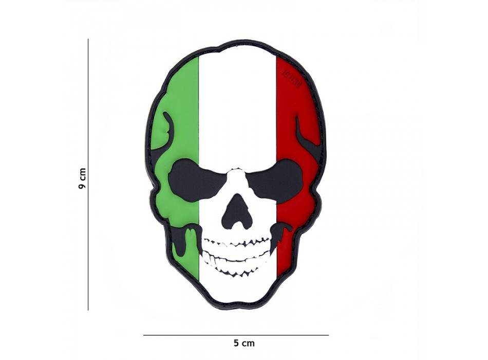 Patch toppa teschio Italia Divisa Militare