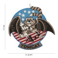 Patch toppa Tomcat Aereo con bandiera americana