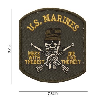 Patch toppa US marines Divisa Militare