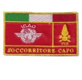 Patch toppa Vigili del Fuoco VVF ICAO Areosoccorritore SOCCORRITORE CAPO