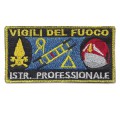 Patch toppa Vigili del Fuoco VVF Istruttore Professionale