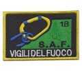 Patch toppa Vigili del Fuoco VVF SAF Speleo Alpino Fluviale 1B