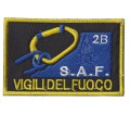 Patch toppa Vigili del Fuoco VVF SAF Speleo Alpino Fluviale 2B