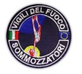 Patch toppa Vigili del Fuoco VVF sommozzatori