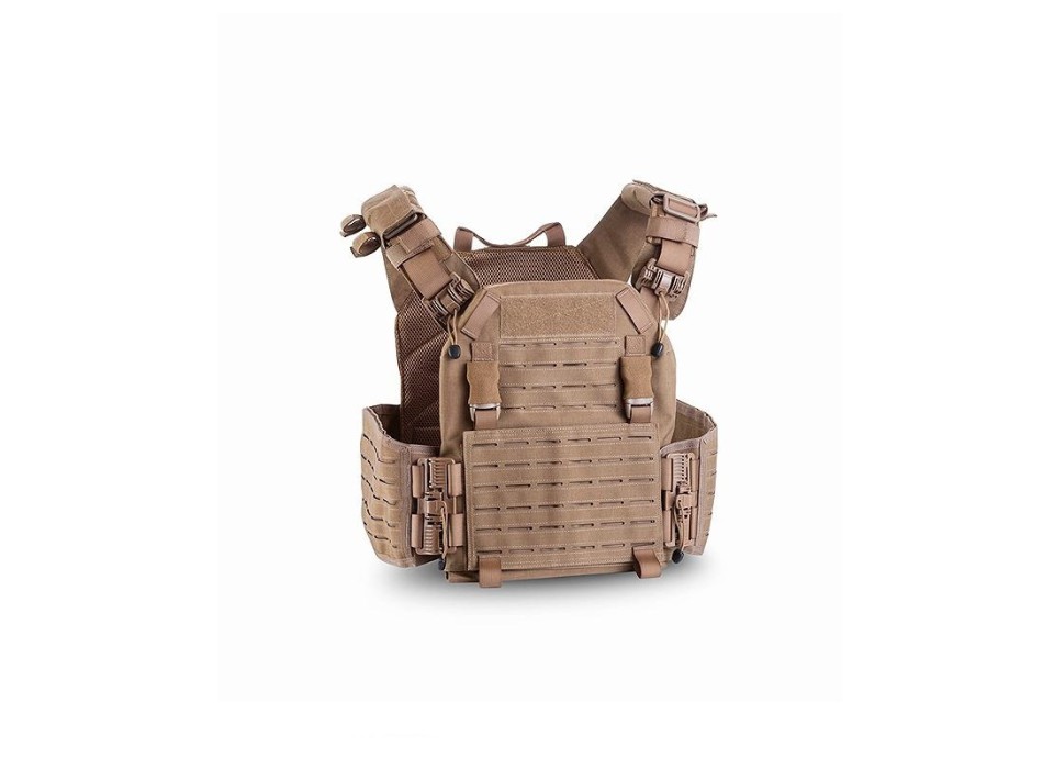 Plate Carrier con piastre resistenti calibro 7,62 x 39 Divisa Militare