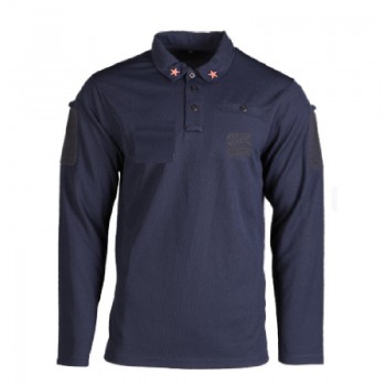 Polo maniche lunghe marina militare quick dry Divisa Militare