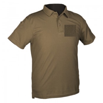 Polo tattica militare verde od con velcro maniche+petto Divisa Militare