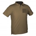 Polo tattica militare verde od con velcro maniche+petto