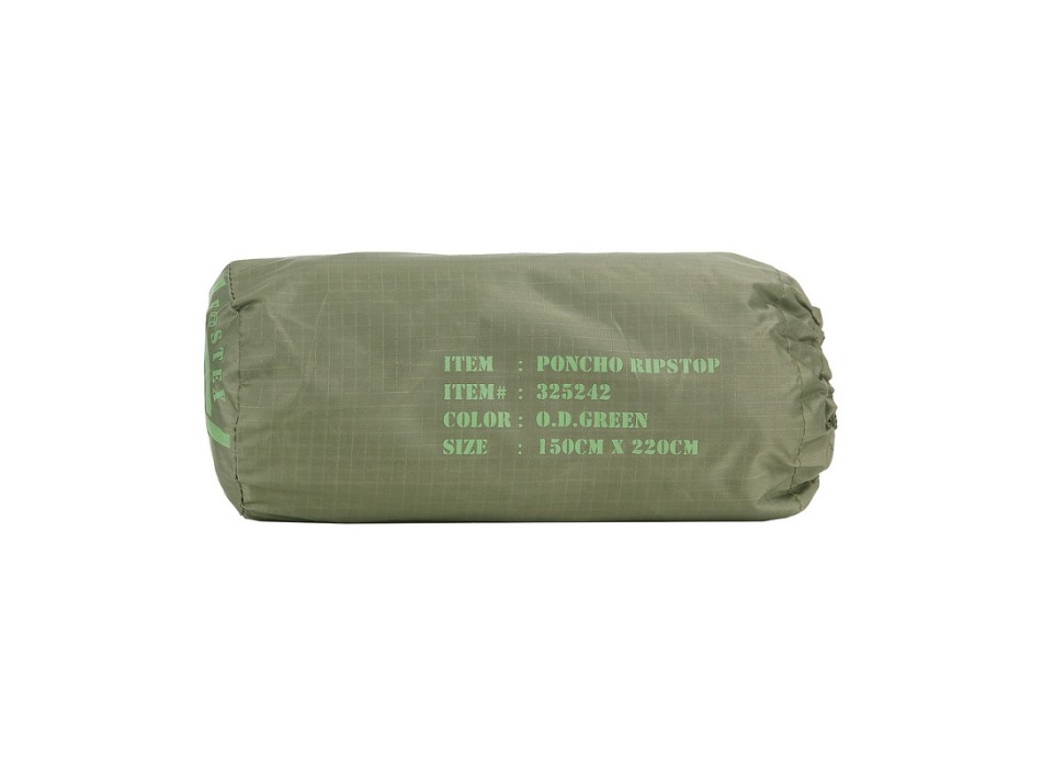 Poncho ripstop verde Divisa Militare