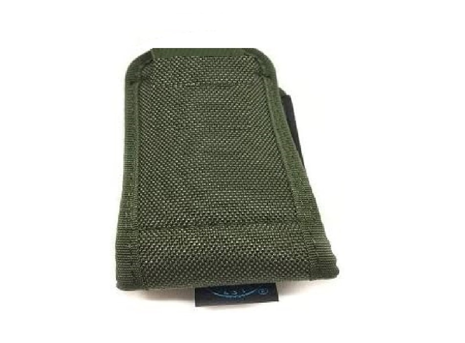 Porta cellulare smartphone in cordura verde cm 17x7 Divisa Militare