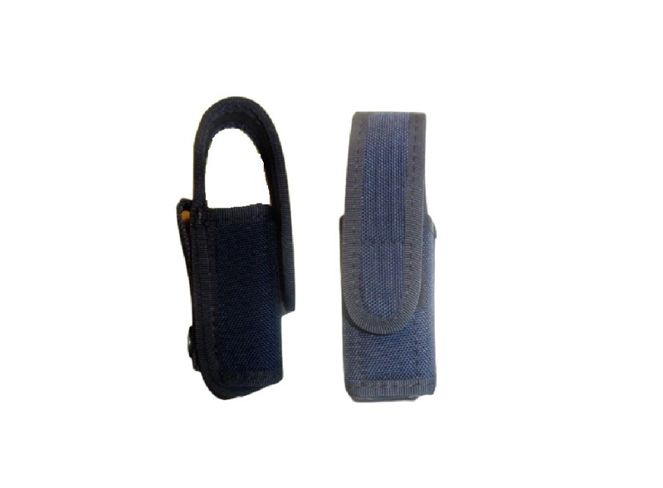 Porta torcia/pila/coltello cm 14 blu Divisa Militare