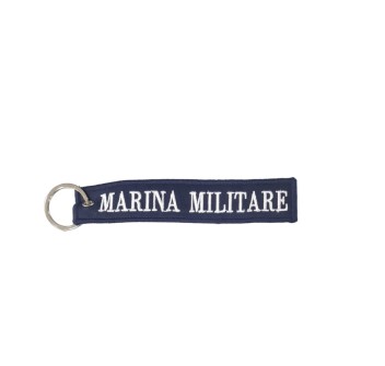 Portachiavi Marina Militare ricamato Divisa Militare