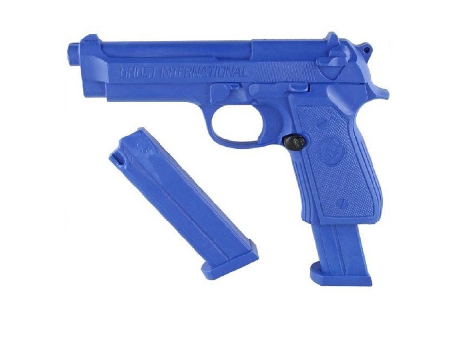 Simulacro Beretta 92/98 Training Gun blu Ghost Divisa Militare