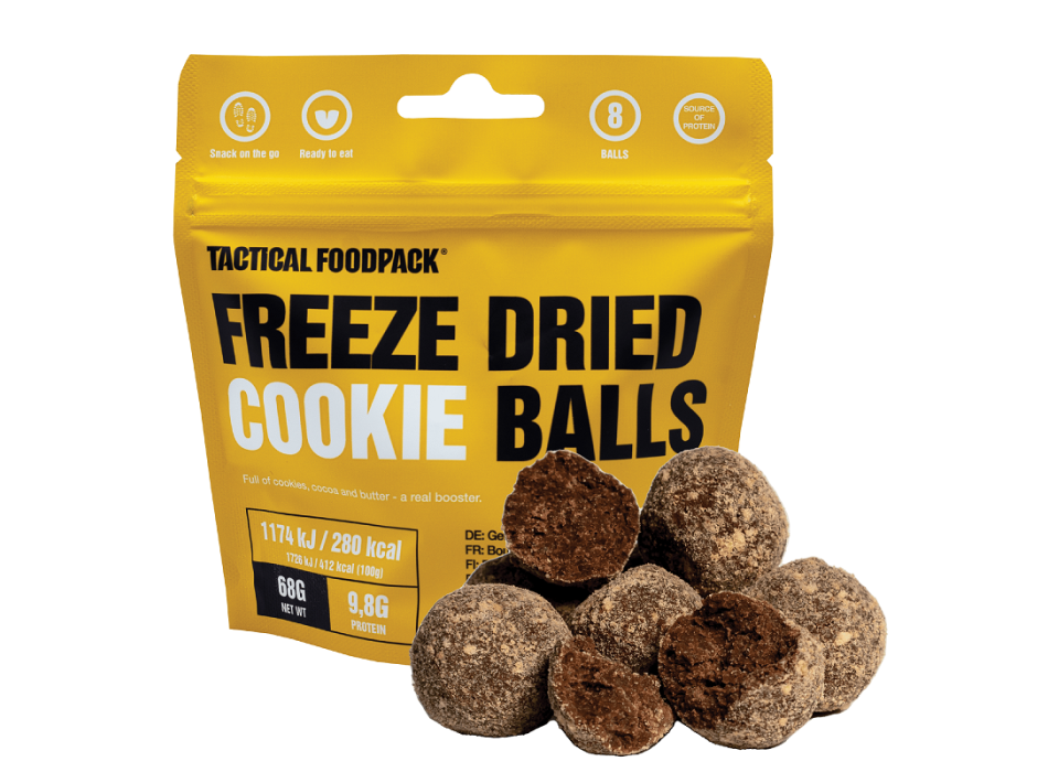 Snack palline di biscotti tactical foodpack tipo pan di stelle Divisa Militare