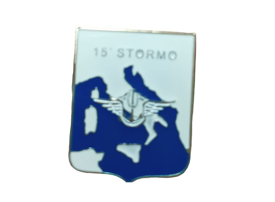 Spilla Aeronautica 15esimo stormo Divisa Militare