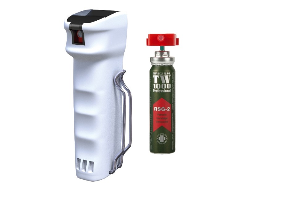 Spray peperoncino tw1000 rsg-2 polizia completo bianco Divisa Militare