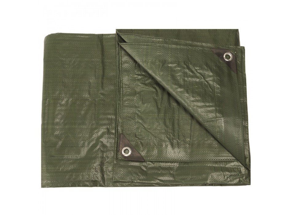 Telone multiuso impermeabile campeggio bushcraft verde 190 x 300 cm Divisa Militare