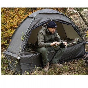 Tenda da letto da campeggio con lettino Fosco Divisa Militare