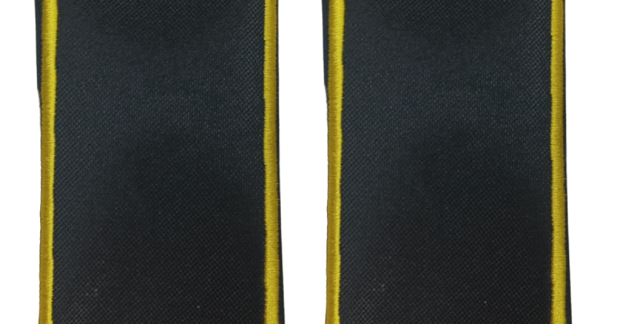 Tubolari contorno giallo - Mostreggiature GPG - Divisa Militare