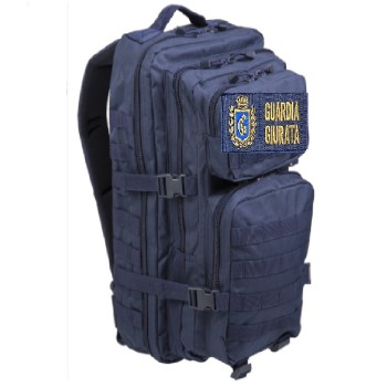 Zaino blu guardia giurata gpg grande Divisa Militare