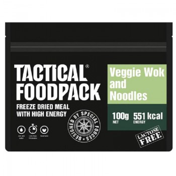 Zuppa tattica foodpack veggie verdure e noodles survival scadenza 5 anni Divisa Militare